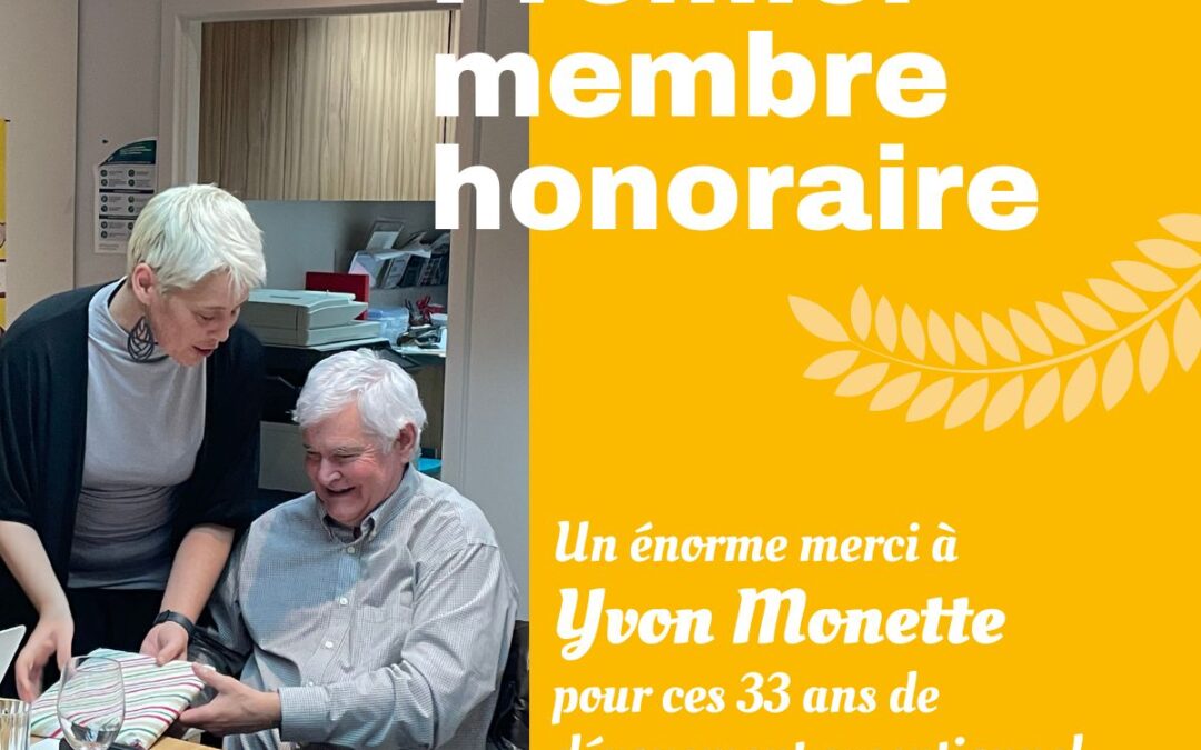 Hommage à Yvon Monette : 33 ans d’engagement exceptionnel à la Fondation Béati