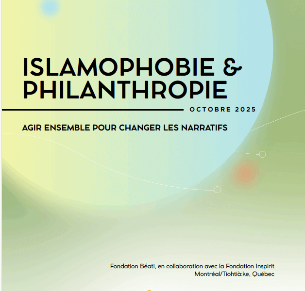 rapport Islamophobie et philanthropie