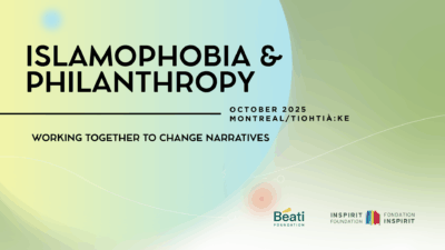 Header for the Report Islamophobia and Philanthropy